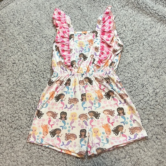 Pete and Lucy One Pieces Pete And Lucy Mermaids Girls Romper 78
